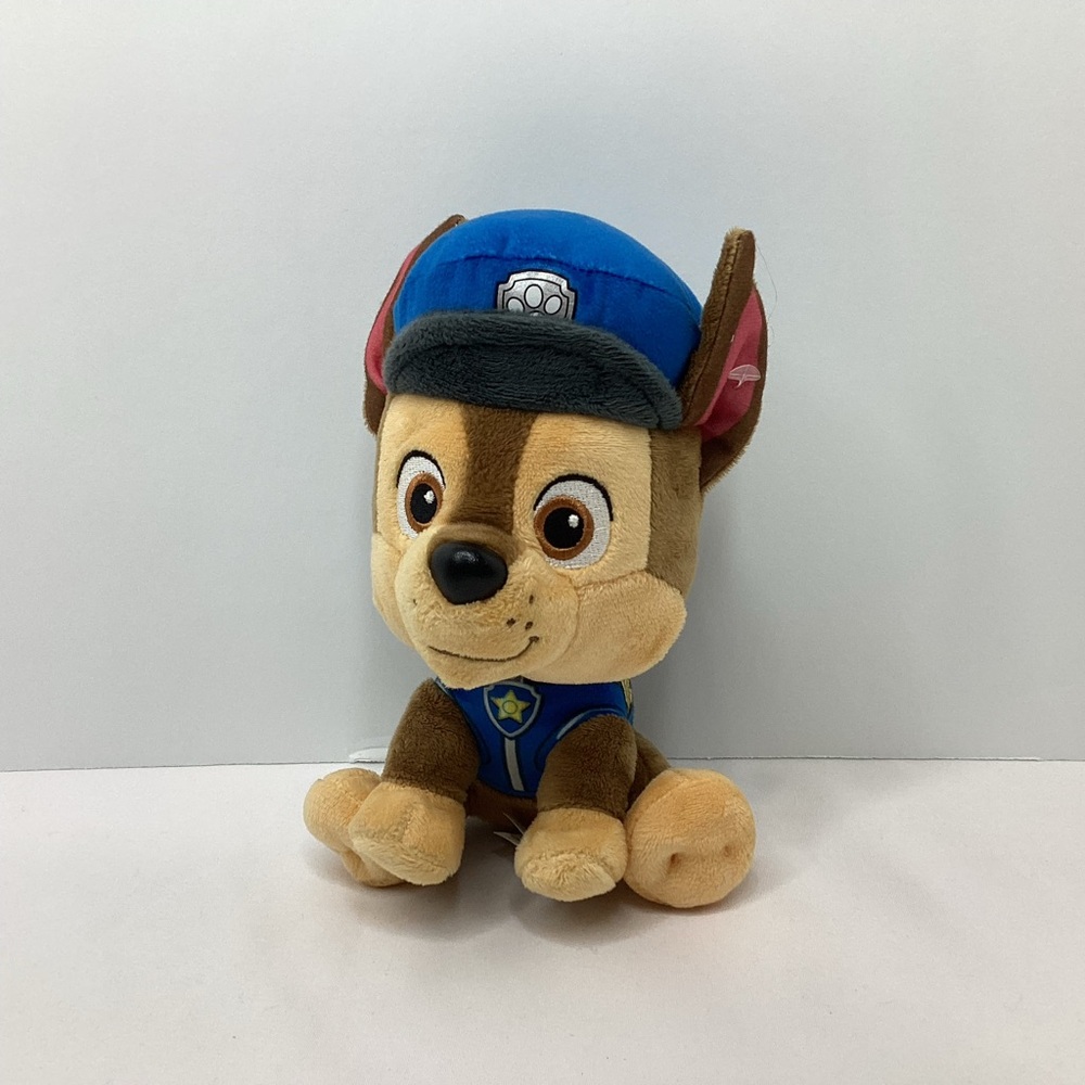 GUND Paw Patrol Chase Plush 7.5” Stuffed Animal Puppy Dog Cartoon Police Pup